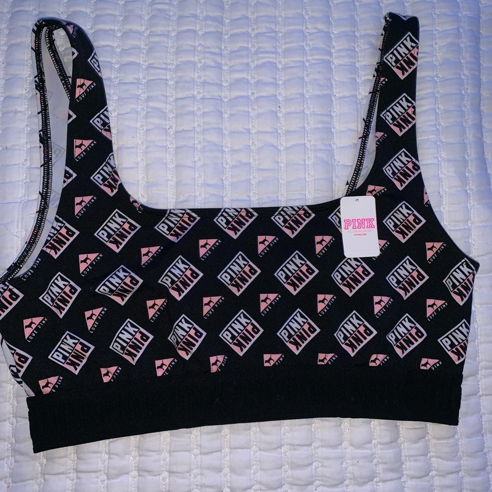 PINK 2 SIDED sports bra